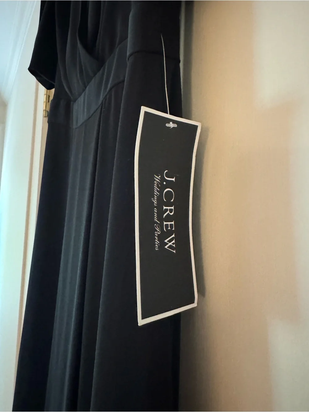 NWT J. Crew Maxi V-Neck Formal Dress - Elegant Evening